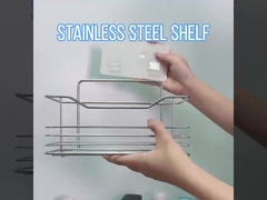 SS201 het muur Opgezette van de de Rekken10kg Lading van de Keukenopslag Rek van de de Keukenmuur