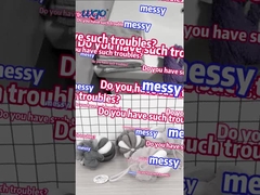 WGO 3 Haak handdoekhouder 6kg Max lager Roestvrij staal handdoekhaken