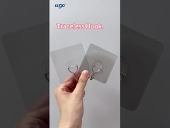 PVC zelfklevende badkamer wandhaken 80x80mm Diameter 5kg Lager