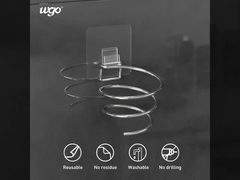 Geen ponsen herbruikbare haardroger stand bad accessoires 130x95x70 mm