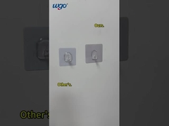 Zelfklevende helder haken badkleding hangers geen restjes haken zeggen vaarwel aan vuile sporen probleem