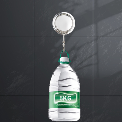 De roestvrije Muur zette Opnieuw te gebruiken Zuigingshaken voor Douche op Geen Residuhanger