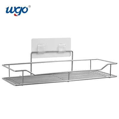 Geen boorgat nodig RVS badkamer douche Caddy zelfklevend gemonteerd