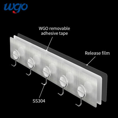 Geen Boorgaten/installeren de Hulpmiddelen Nodig Organisator Self Adhesive van Muurhaken