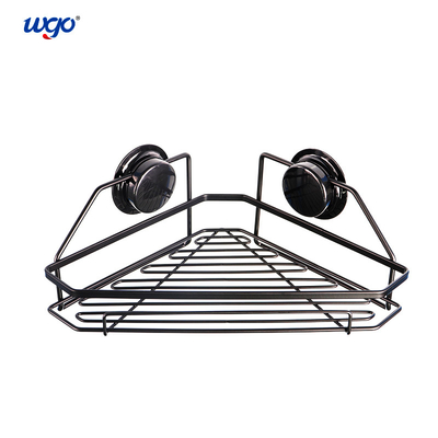 De gepatenteerde Zuiging Opgezette Theebus Waterproof Shower Shelf van de Hoekbadkamers