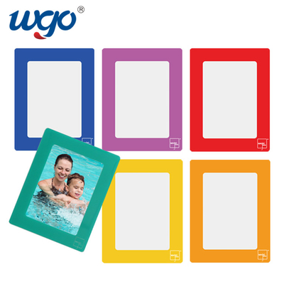 Verwijderbaar Geen Opgezette het Kadermuur van de Residuwgo Tweezijdige Zelfklevende Foto