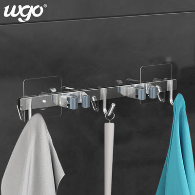 Van de Inrichtingen de Kleverige Spijkers van de badkamersmontage Zelfklevende Hanger Geen Transparante Boring