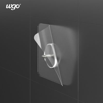 Van de Inrichtingen de Kleverige Spijkers van de badkamersmontage Zelfklevende Hanger Geen Transparante Boring