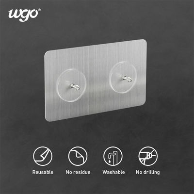 Dubbele nagel zelfklevende badkameraccessoires en armaturen Geen boren