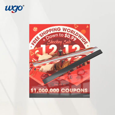 Alailable op Al Oppervlaktemuur zette de Houders regelmatig Zelfklevende Tussenvoegsels op van de Tekenvertoning