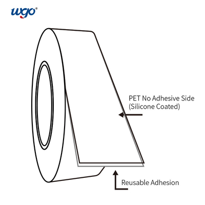 Repositionable zonder Vuil Trace No Residue Clear Tape voor Studenten