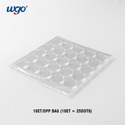 Verwijderde Geen Vuil Trace Left Washable Removable Glue Dot Self Adhesive