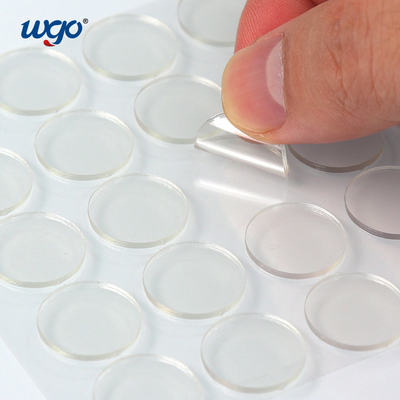 Verwijderde Geen Vuil Trace Left Washable Removable Glue Dot Self Adhesive