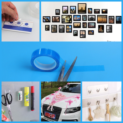 Geen Vuile Trace Restickable Double Sided Mounting-Band voor de School van het Huishoudenbureau