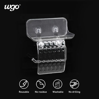 Geen Boor de Zeep en het Weefselhouder van WGO integreerde Transparante Badkamersplank