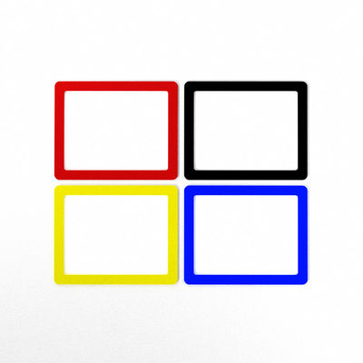 Schil en Stok de Opzettende Houders van het Vertonings Zelfklevende Teken 1000 Keer