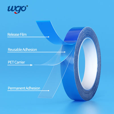 Opnieuw te gebruiken Tweezijdige Zelfklevende Traceless-Band voor Decoratieve het Ontwerp van het Puntenhuis DIY Zelfklevende het Opzetten Band