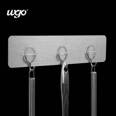 Hangers Mini Rack For Wall van de schade de Vrije Geïnstalleerde Zelfklevende Muur Opgezette Haak