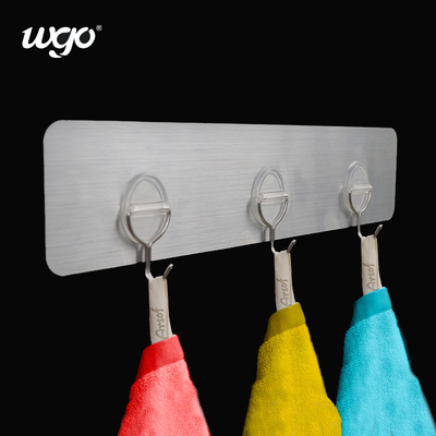 Hangers Mini Rack For Wall van de schade de Vrije Geïnstalleerde Zelfklevende Muur Opgezette Haak