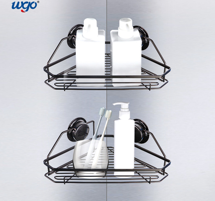 De gepatenteerde Zuiging Opgezette Theebus Waterproof Shower Shelf van de Hoekbadkamers