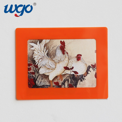 Van de Fotokaders 2.5x3.5 van ISO9001 Restickable Muur Opgezette Aangepaste de Duimgrootte