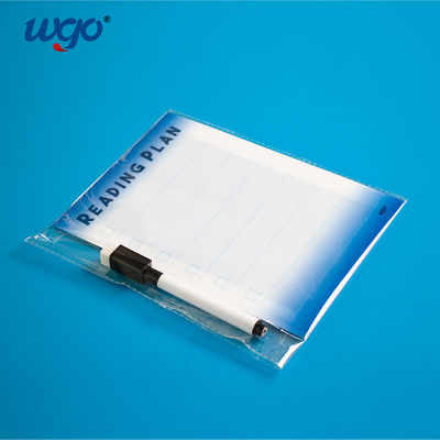 De zelfklevende Schrijvende Raad van Ambtenarenhome dry erase het Kleverige Takenlijst van het Etiketmemorandum