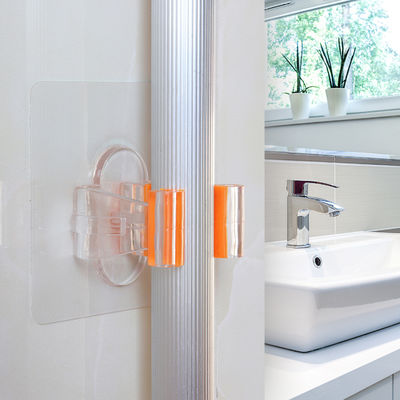 De zelfklevende Opgezette Zwabber en Bezemhoudersklemmen verwijderden Geen Trace Leave