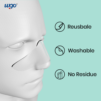 Van de het Zuurstofmaskerneus van WGO Opnieuw te gebruiken Zelfklevend het Gelstootkussen Universeel voor CPAP-Maskers