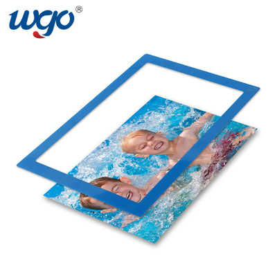 OEM ODM de Muur zette Acryla4-Zelfklevende Tekenhouder op Geen Nodig Magneet