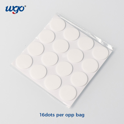 Klantgerichte Verwijderbare Dot Stickers Double Sided Die-Besnoeiingen WGO Geen Wasbaar Residu