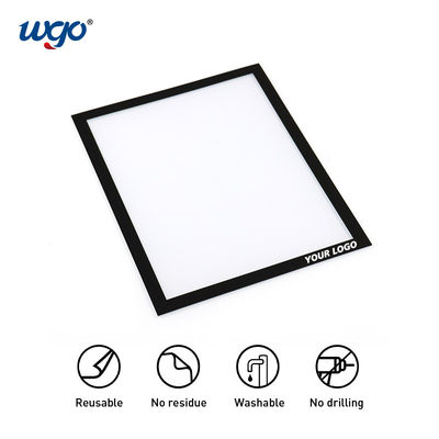 Zette de Repositionable Zelfklevende Muur het Kader Houten Metaal op van de Tekenhouder