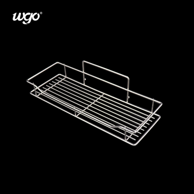 Wasbare badkamer douche opslag Caddy roestvrij staal WGO kleefmiddel helder set