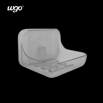 Douche Teller Schadevrije Transparante Plastic Rrain Soap Tray Geen installatie nodig