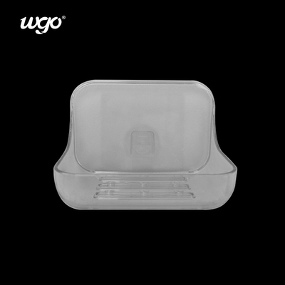 Douche Teller Schadevrije Transparante Plastic Rrain Soap Tray Geen installatie nodig