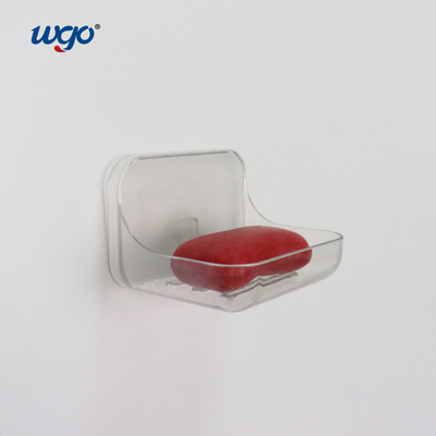 Douche Teller Schadevrije Transparante Plastic Rrain Soap Tray Geen installatie nodig