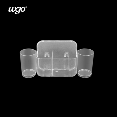 32cm breed zelfklevend tandenborstelhouder organisator houders badkamer decoratie met tandpasta dispenser