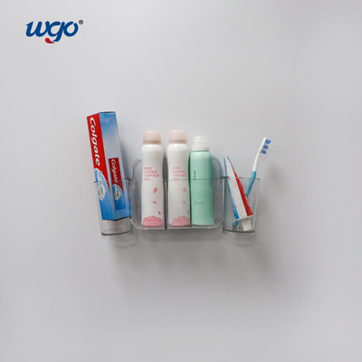 32cm breed zelfklevend tandenborstelhouder organisator houders badkamer decoratie met tandpasta dispenser