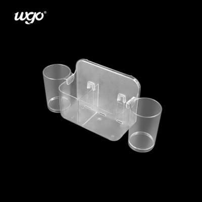 32cm breed zelfklevend tandenborstelhouder organisator houders badkamer decoratie met tandpasta dispenser