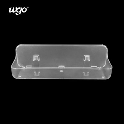 8-10 kg Gepatenteerde hechtende douchecabine 320 mm Doorzichtige badkamer Wand gemonteerd Caddy Langere mand