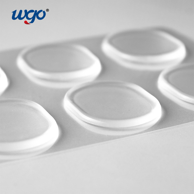 ISO 9001 de 32mm Zelfklevende van de de Deurknopneerstorting van het Siliconestootkussen Beschermende Kleverige Stootkussens