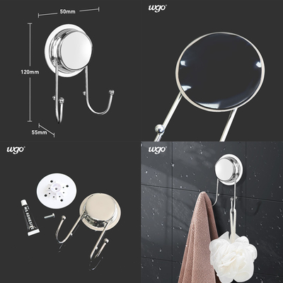 Muur Opgezette SS201 Geen Haak 5kg die van de Schroefhanddoek voor Handhanddoek dragen