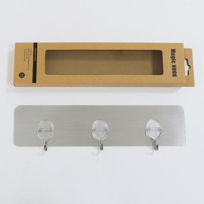 290mm Brede Sterke Zelfklevende de Handdoekhaak van de Hakeniso9001 Douche met BANDstrook