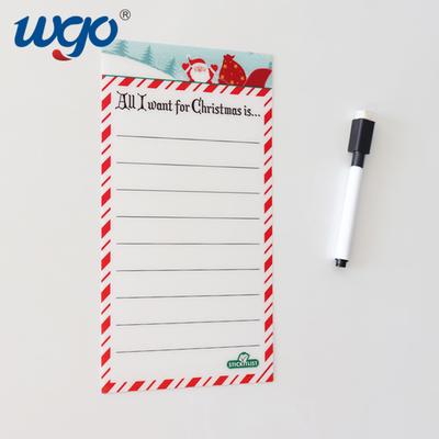 Droge wist muur die Zelfklevende Kerstmis Kalender zonder Residu wordt verwijderd