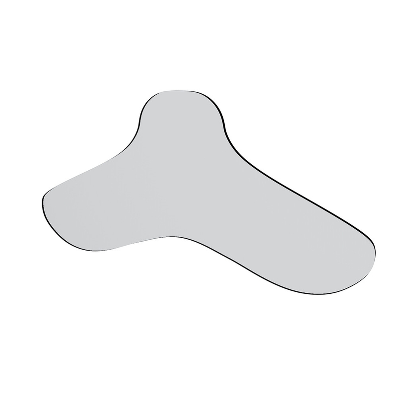 Het zachte Kleefstof Gelijmde Opgezette Stootkussen Repostionable van het Zuurstofmaskergel zonder Residu