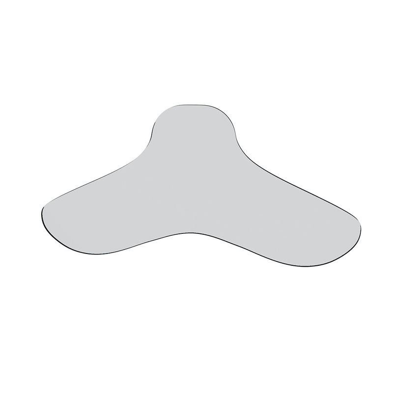 Het zelfklevende Zachte Gelijmde Opgezette die Stootkussen van de Gelneus zonder Residu voor CPAP-Masker wordt verwijderd