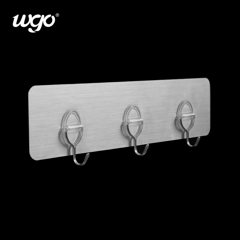 Hangers Mini Rack For Wall van de schade de Vrije Geïnstalleerde Zelfklevende Muur Opgezette Haak