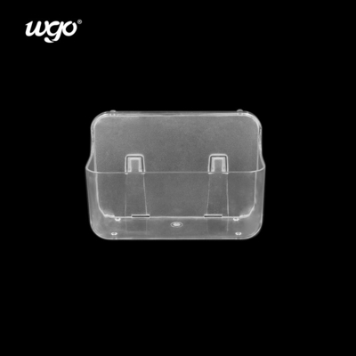 4-5 kg Gepatenteerde kleefbeker Douche Caddy 180mm Doorzichtige badkamer Wandgebouwde plank